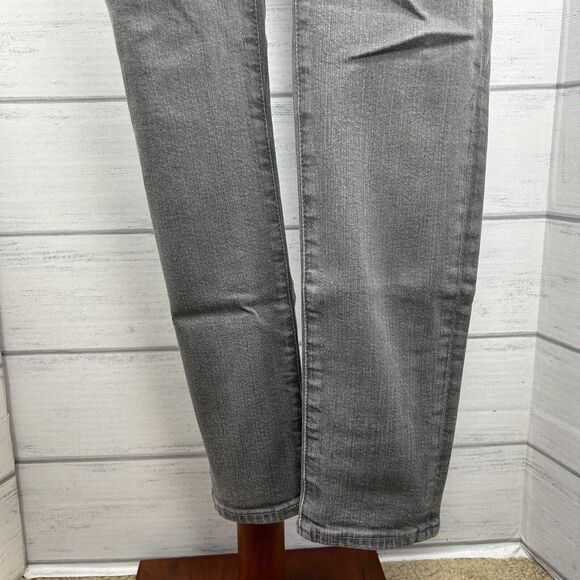 AG Adriano Goldschmied Womens Slim Straight Leg Stevie Ankle Jeans Gray Size 28 - Picture 3 of 12